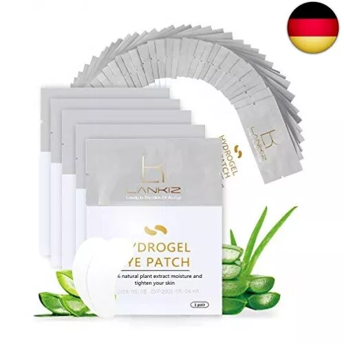 LANKIZ 60 Paare Augenpads für Wimpernverlängerung Augenpads Wimpernverlängerung