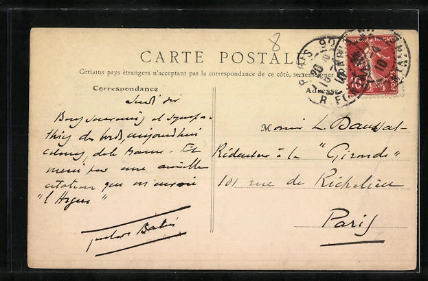 CPA Bry-sur-Marne, Floods 1910, Rue de la Marne 1910 2