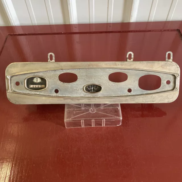 1929 Dodge Dash Gauge Panel With Speedometer And Ampere Gauge Hotrod Ratrod Trog