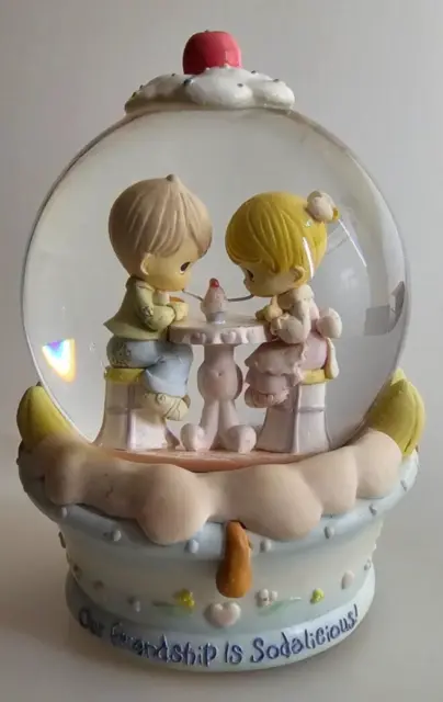 Precious Moments Musical Snow Globe In The Good Old Summertime Music 2001