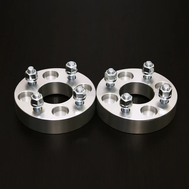32mm Universal Wheel Spacers - 4x114.3 to 4x114.3 - 12x1.5 Studs / Nuts