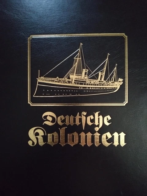 German Colonies + Foreign Post Offices Winner Compact Album