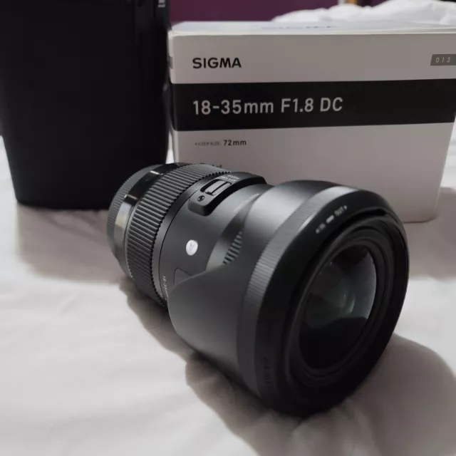 Sigma 18-35mm F/1.8 Art DC HSM Lens For Canon EF
