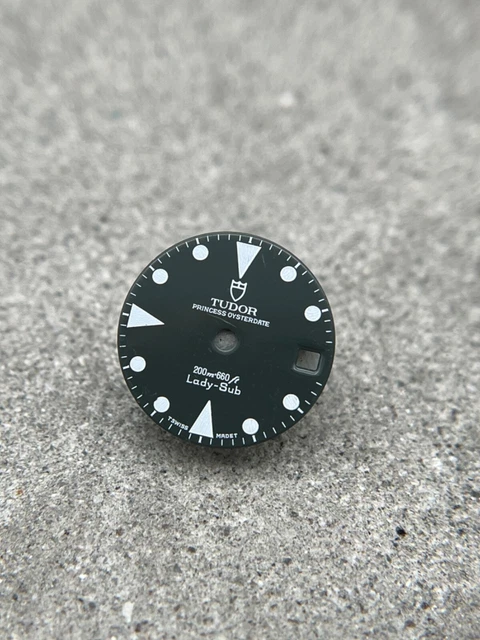 Cadran (dial) Pour Montre Plongée CHP HP 680 - Diamètre 25,9 Mm - Noir - Neuf D'ancien Stock