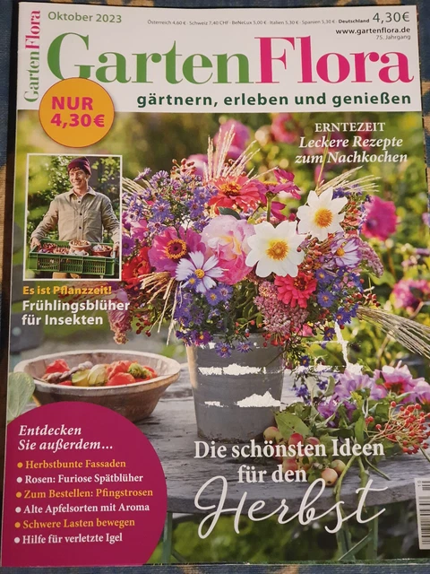 GARTENFLORA MAGAZIN OKTOBER 10/2023 Die schönsten Ideen für den Herbst