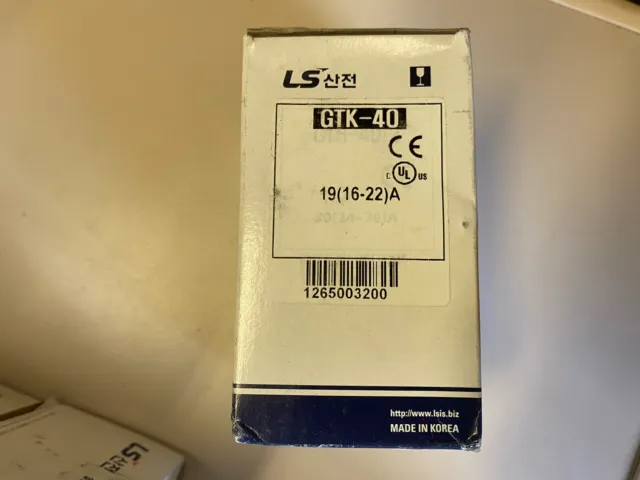 Thermal Relay GTK-40, 19A, 16~22A