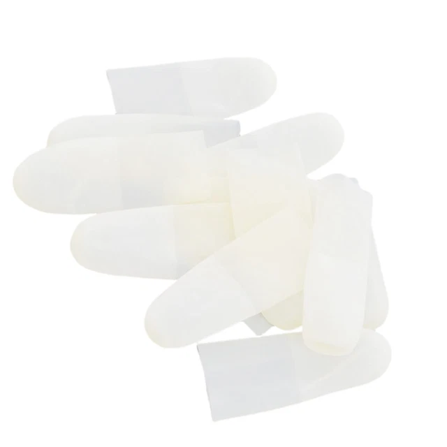 1 paquete de cunas para dedos antiestático goma y puntas para dedos protector soporte para dedos