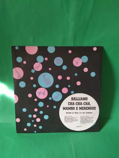 Disco Vinile 33 Giri Balliamo Cha-cha-cha Mambo E Merengue