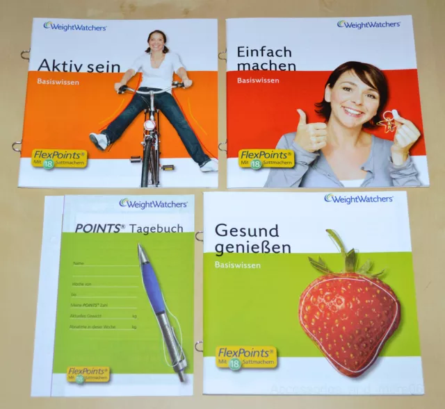 Weight Watchers Sattmacher Plan Points 4er '' Base Start Set ''Pour Début 2014