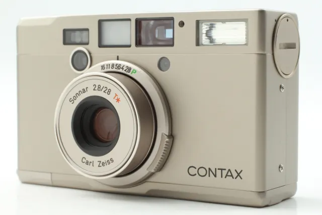 [Top MINT] Contax Tix Carl Zeiss 28mm f/2.8 Point＆Shoot APS Film Camera JAPAN
