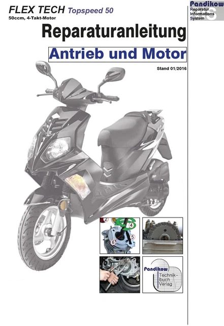 Pandikow Ebook Reparaturanleitung RIS Derbi Vamos 50 Antrieb Und