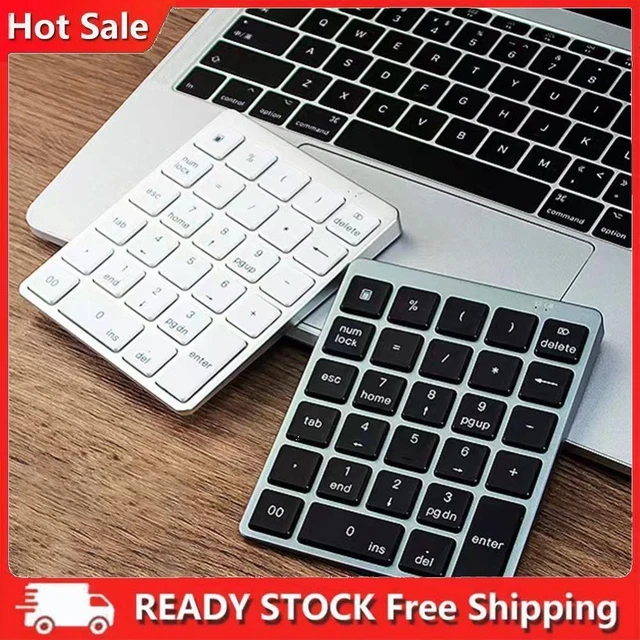 Bnnwa Tastiera Bluetooth senza fili, Bluetooth + 2.4G Dual Mode tastiera piccola portatile esterna senza fili tastiera per tablet Android telefono Windows Surface (nero