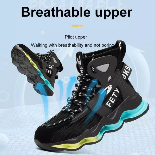 INDESTRUCTIBLE SHOES MENS Best Work Boots Wear-resisting Industrial ...