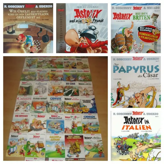 Asterix Obelix Bände zum aussuchen 1-40 + 9 Sonderbände Zustand ungelesen 1A TOP
