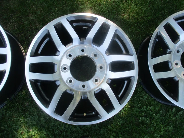 18 X 8 OEM F250 F350 factory Machined Gray Alloy wheel Rim 10009 2017 - 2019 #3