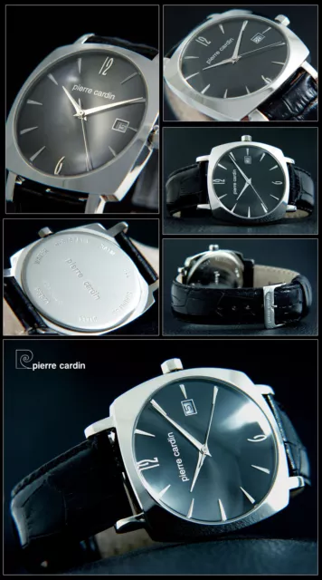 Elegante & Sportivo PIERRE CARDIN Orologio da Uomo Designer Alloggiamento Forma