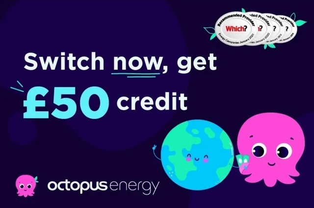 Octopus Energy Referral - CODE IN DESCRIPTION - £50 FREE Credit For You 💷 💷