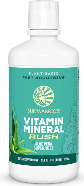 Vitamin Mineral Rush by Sunwarrior, 30 servings