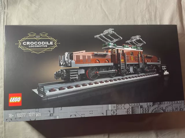 LEGO Creator Expert 10277  treno Locomotiva coccodrillo SBB **NUOVO**