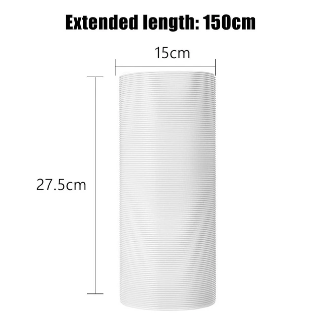 1.5M Échappement Tuyau for Universel Sortie D'Air 6 Diamètre Portable Air Après 2