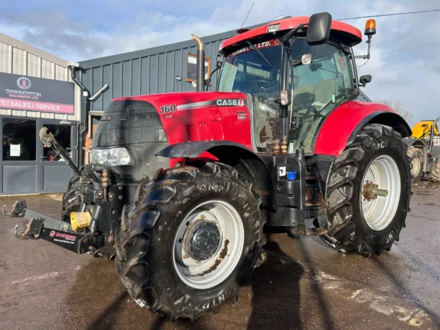 2012 Case Puma 160 CVX Front Linkage & PTO 8200hrs Very Tidy Machine