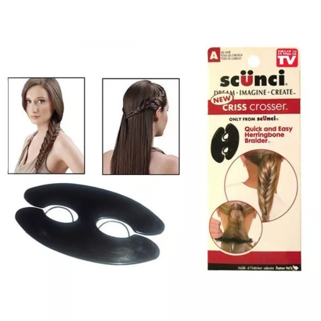 Pince Clip à Tresse de Cheveux pour Faire des Tresses Utilisation Facile