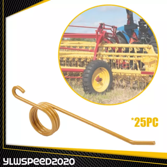 Replace Hay Rake Teeth clips 25PCS Fit For Holland 55 56 57 256 258 259 260 Tine