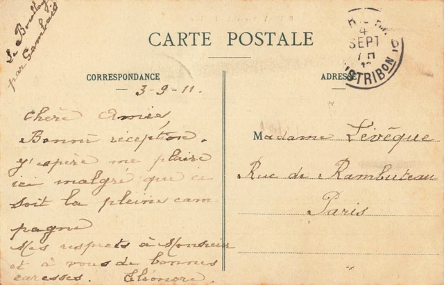 Cpa Oise 60 Le Boulay La Place 2