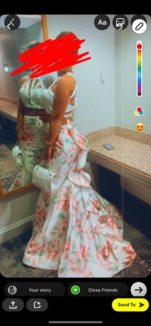 patty fashion prom dresses Silver Spaghetti Straps Mermaid Appliqued Prom Dress With Split, Silver / 10