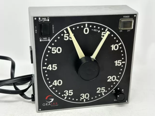 Gralab Model 300 Darkroom Photography Timer EXC Cond. NEW Style Case NO RUSTING
