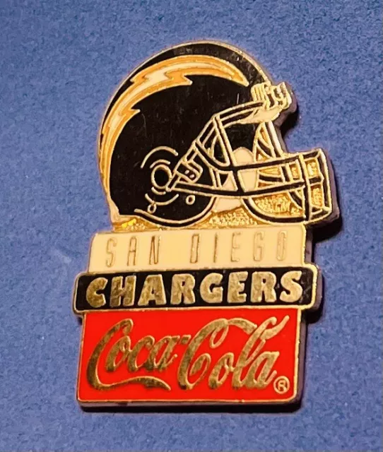 San Diego/Los Angeles Chargers Helmet Pin NFL Licensed  Football (set) USA Only