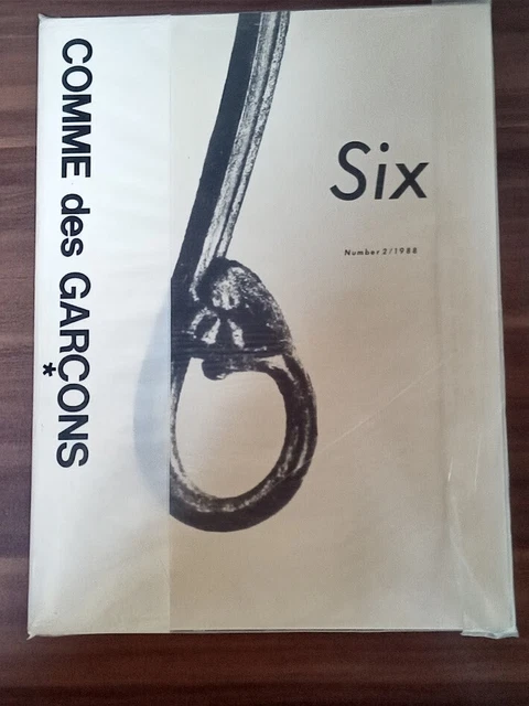 本日限定セールSix Number 2/1988 コムデギャルソン Six Number 2 COMME des GARCONS(小指敦子編/井上嗣也アート