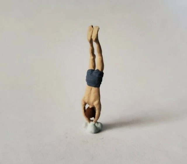 Arttista #1452 - Boy Diving into Water  - O Scale Figure - Model Trains - NEW