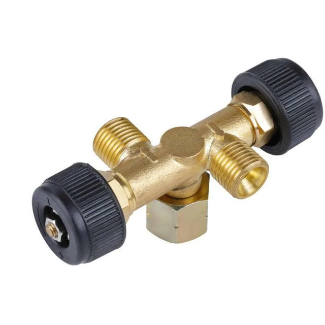 Rothenberger Ventil Doppel-Abzweigventil Propan/Butan 1/4'' L