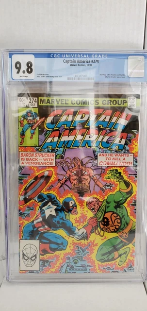 Captain America #274 CGC 9.8