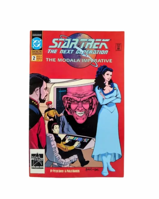 Star Trek The Next Generation Modala Imperative  Comic Book #2  Dc Comics 1991
