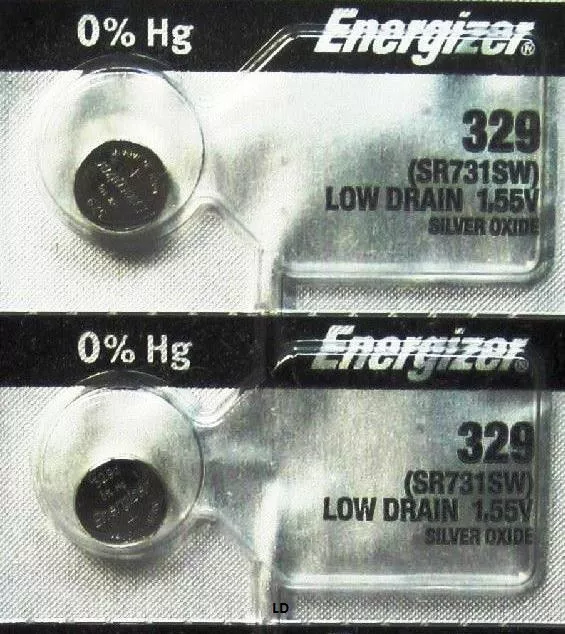 ENERGIZER 329 SR731SW S42 24 V329 BATTERY NEW SEALED Authorize Seller 2