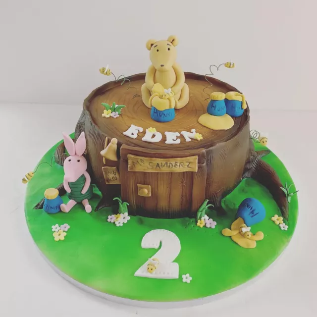 Winnie The Pooh Birthday Cake Topper
