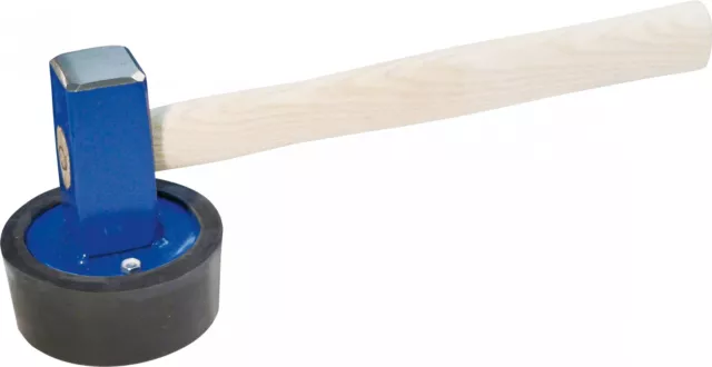 Maillet Gipser Marteau 1250 G Avec Caoutchouc Rond