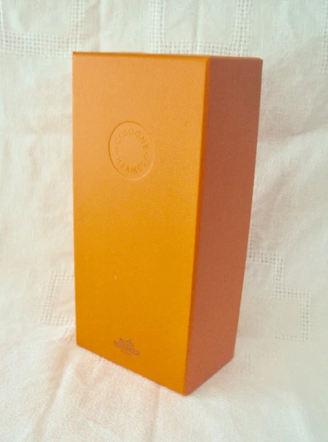 Boîte Cadeau Et Pochette HERMES Vide Authentique - Couleur Orange - Occasion En Excellent état - #d01