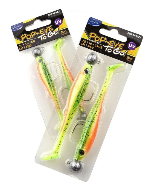 SPRO Popeye To Go Shad Soft Lures Sea Predator Fishing (10cm - Various Colours )