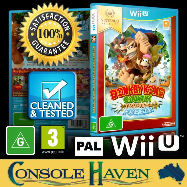 Donkey Kong Country Tropical Freeze (Nintendo Selects), Nintendo Wii U,  [Physical], 045496904241 