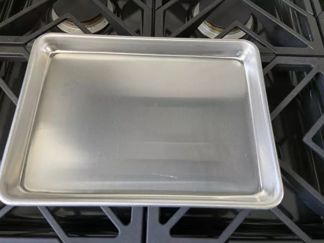 Pan Vollrath 5220 Wear-Ever 1/4 Size 9 x 13" Aluminum Sheet Pan Restaurant BOGO
