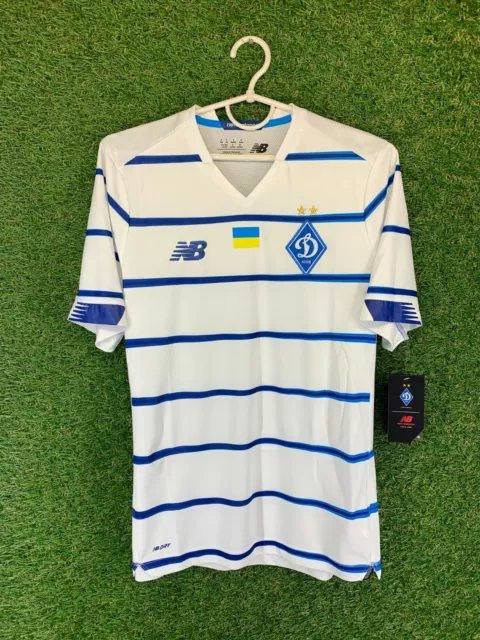 Dynamo Kiev Ukraine 2020/2021 Player Issue Football Jersey Home New Balance S