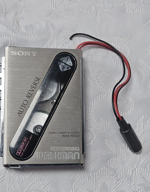 VINTAGE SONY WALKMAN WM-r202 Cassette Player/Recorder Full Metal ...