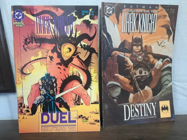 Batman Legends Of The Dark Knight Annual No 1 DUEL & #35 Destiny