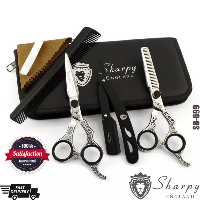 Professionnel / Coupe de Cheveux Effiler Ciseaux Barbier Coiffure Salon Set