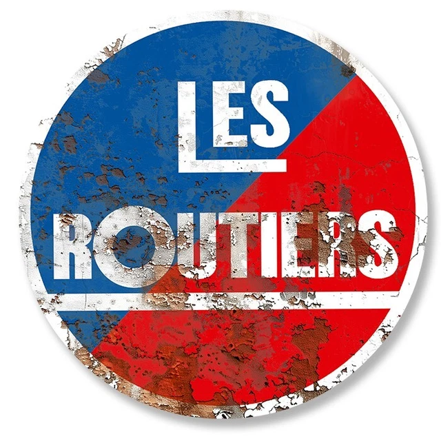 LES ROUTIERS SONT SYMPAS ROUILLE CAMION TRUCK 15cm AUTOCOLLANT STICKER