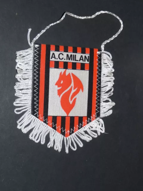 Football Fanion Years 1990 Italy Italy Calcium Milan Ac Milano Rossoneri