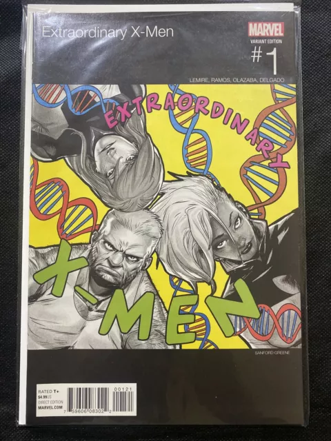 Extraordinary X-Men Marvel Variant Edition #1 Sanford Green Hip Hop Cover Comic